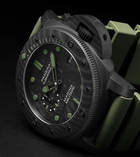 panerai sihh 2019 carbotech green|panerai submarine.